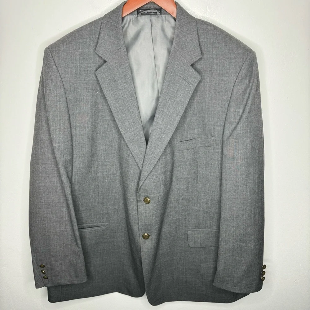 Bert Pulitzer 100% Worsted Wool Blazer Size 48R‎